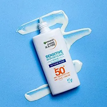 Ambre Solaire Ultra-Light Sensitive Face Fluid SPF50  40ml