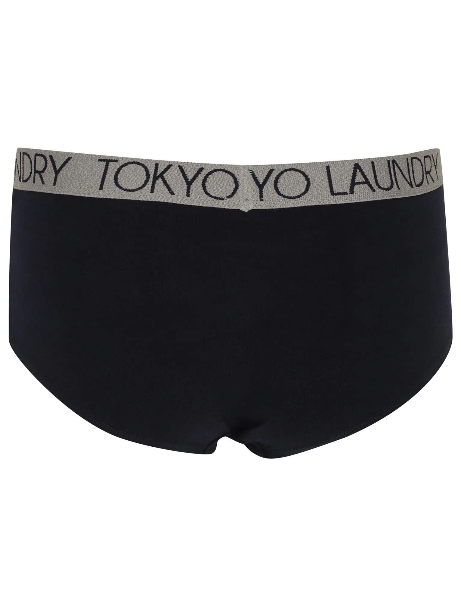 Bellflower (3 Pack) Assorted Hipster Briefs In Blush / Midnight Blue / Blush - Tokyo Laundry