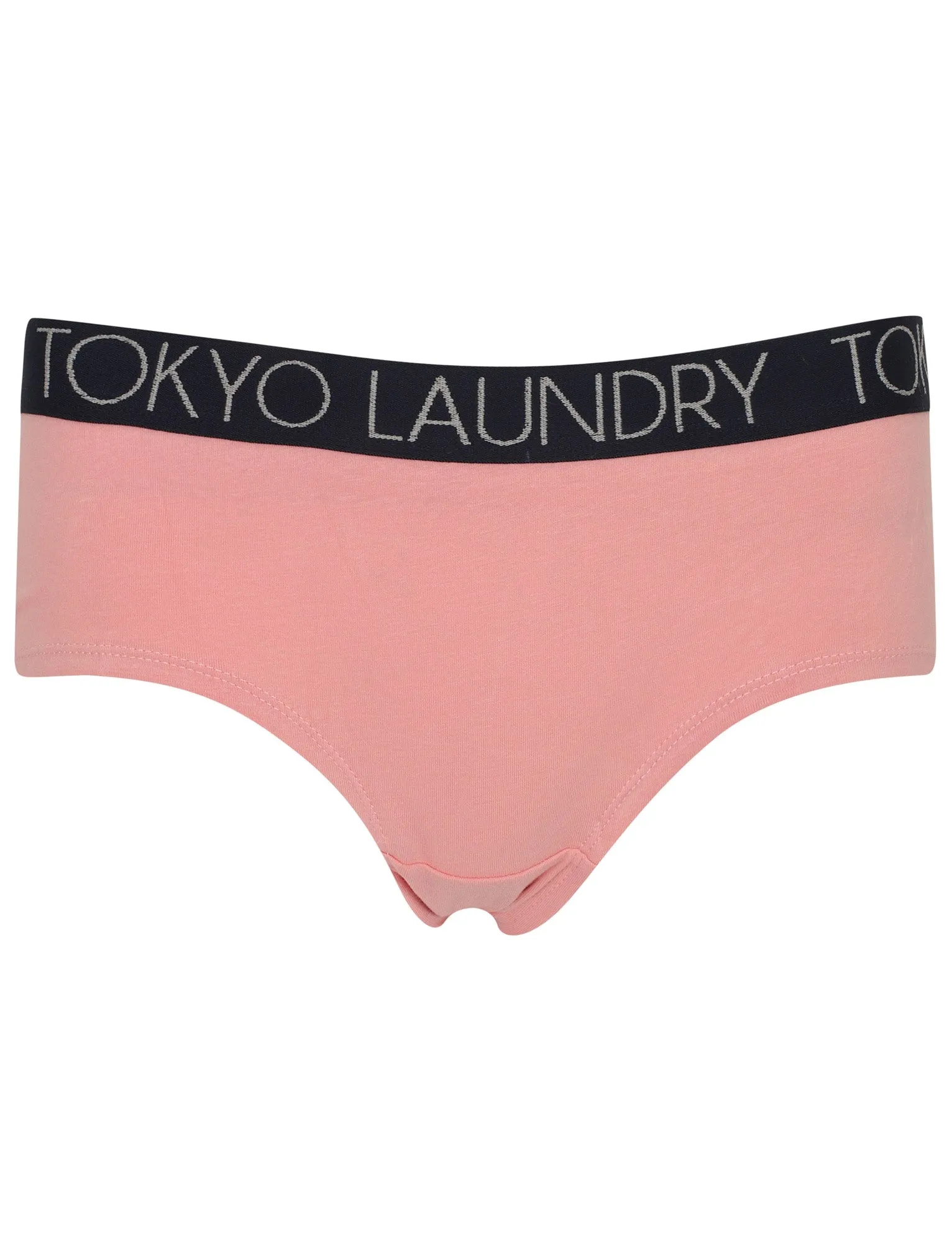 Bellflower (3 Pack) Assorted Hipster Briefs In Blush / Midnight Blue / Blush - Tokyo Laundry