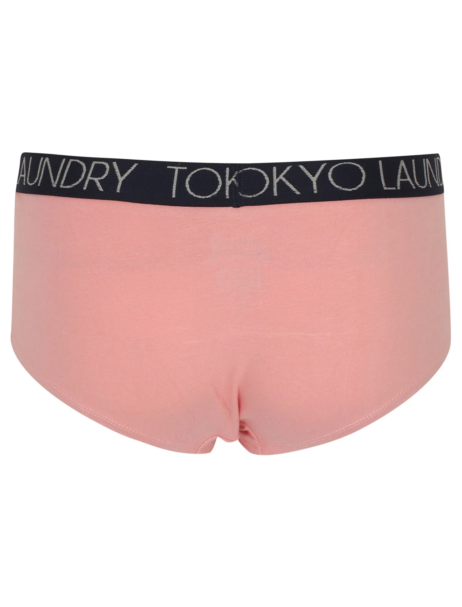 Bellflower (3 Pack) Assorted Hipster Briefs In Blush / Midnight Blue / Blush - Tokyo Laundry