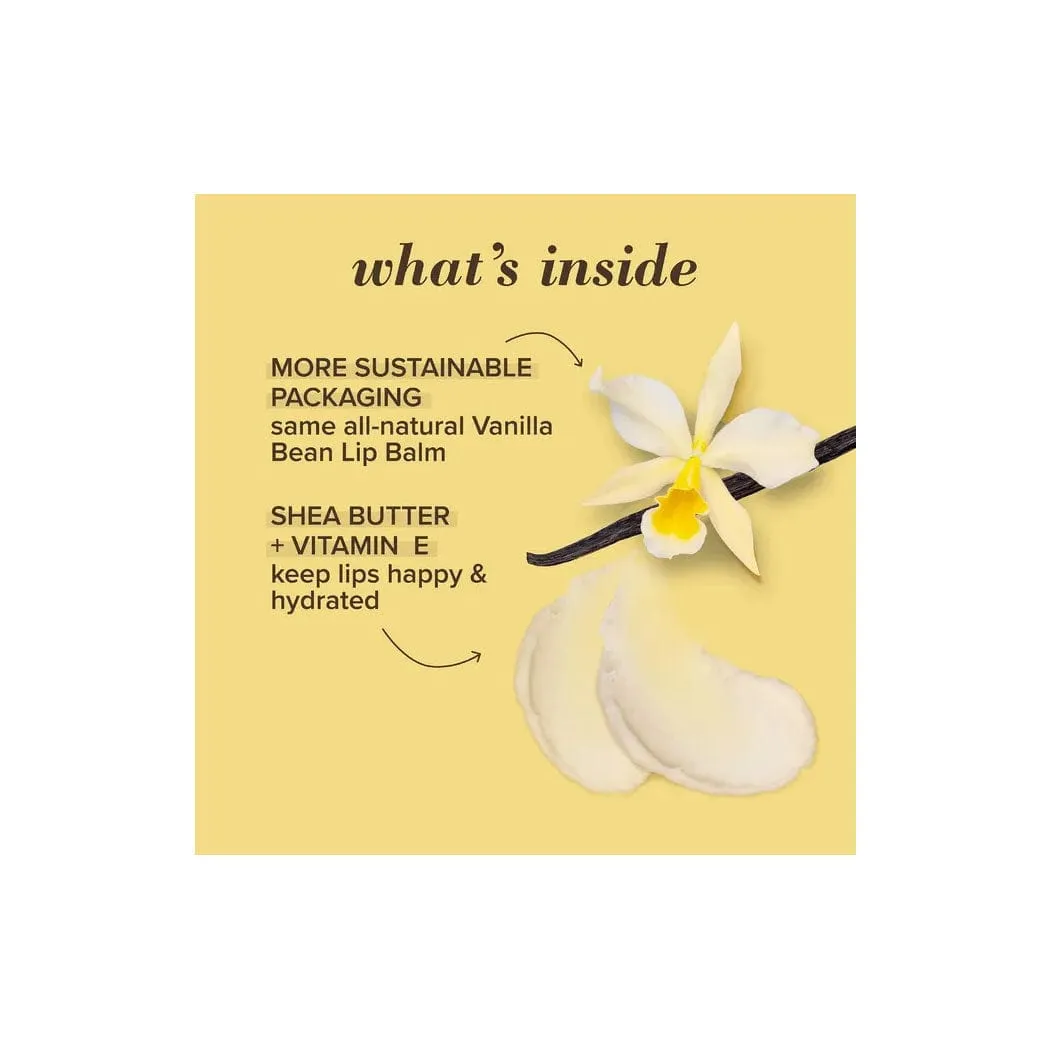 Burt's Bees Vanilla Bean Lip Balm Paper Tube