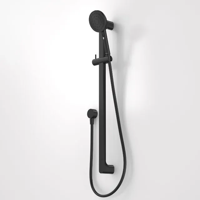 Caroma Urbane II Universal Rail Shower - Black