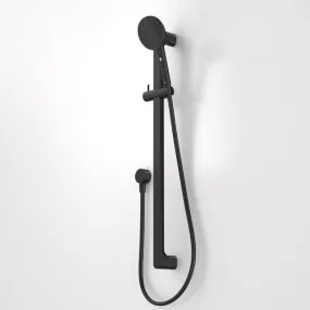 Caroma Urbane II Universal Rail Shower - Black