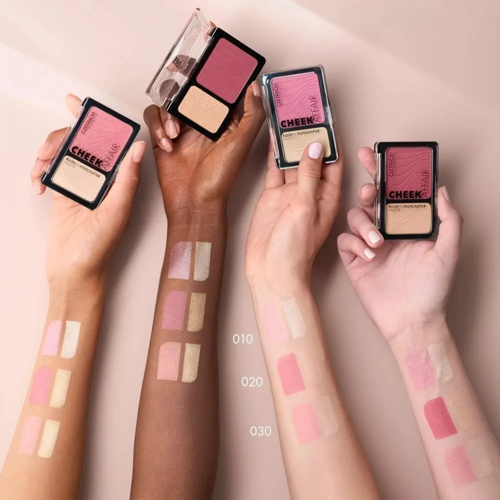Catrice Cosmetics Catrice Cheek Affair Blush & Highlighter Palette 010