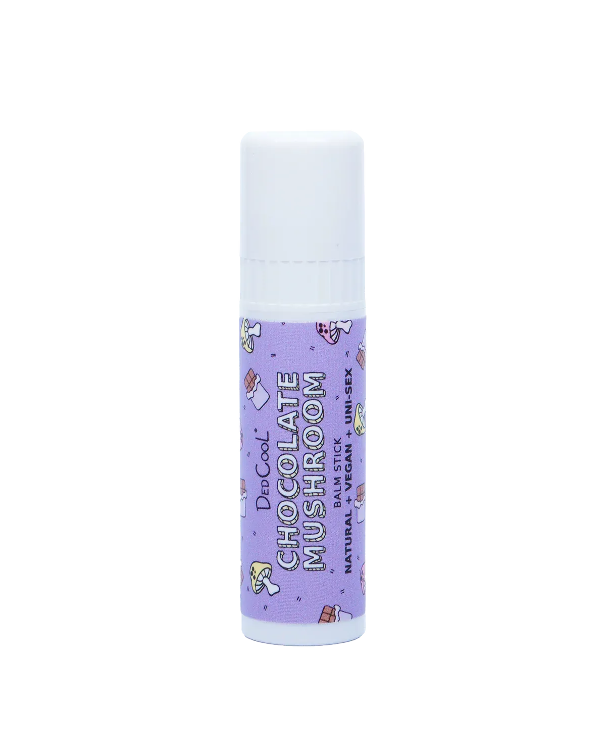 chocolate mushroom balm stick