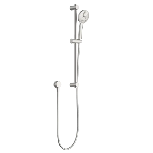 Clark Round II Rail Shower - Brushed Nickel