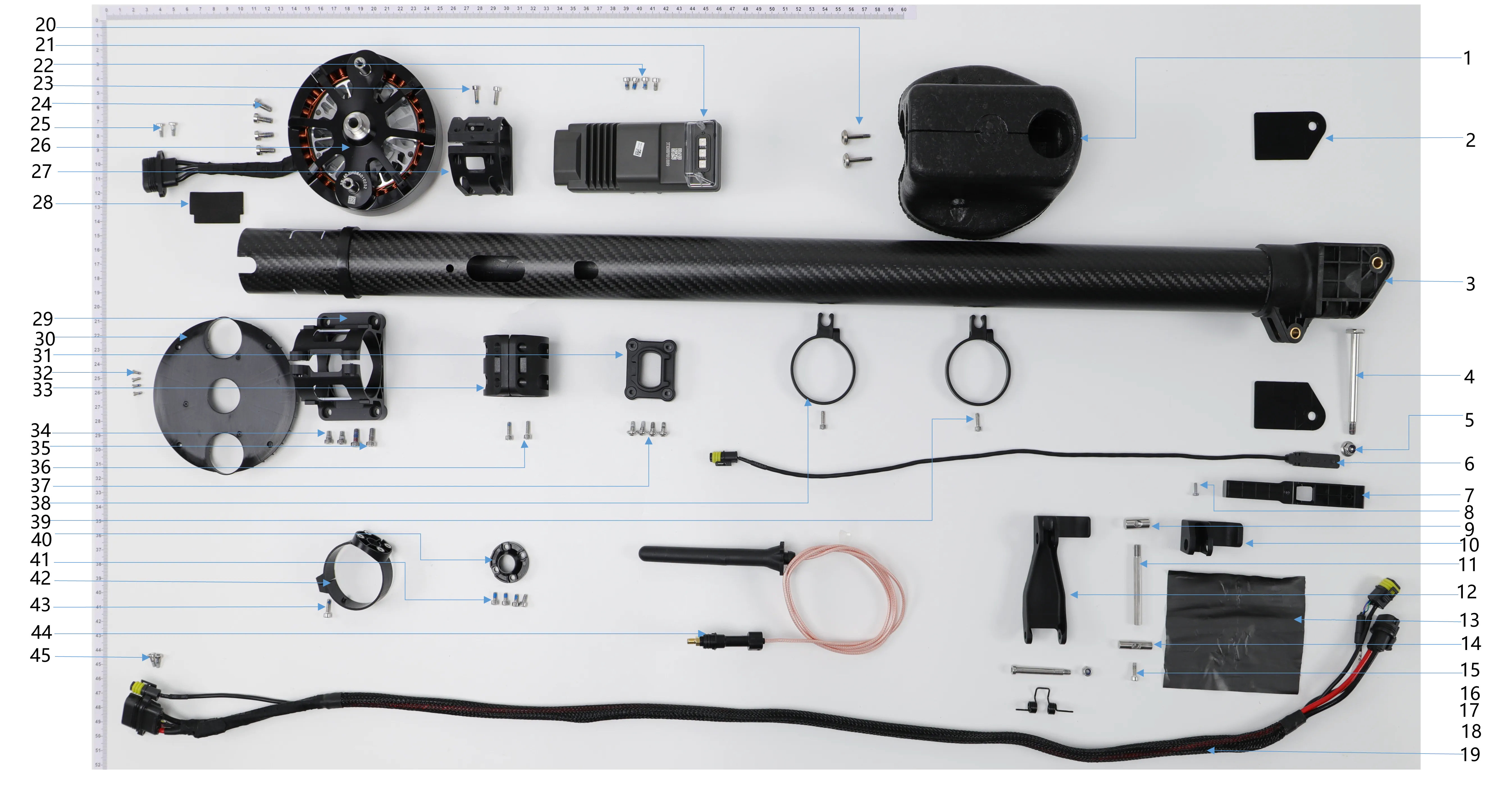 DJI Agras T-30 M3 Arm Parts Package