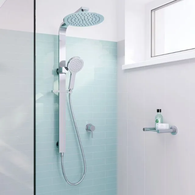 Fienza Kaya Deluxe Twin Shower Chrome