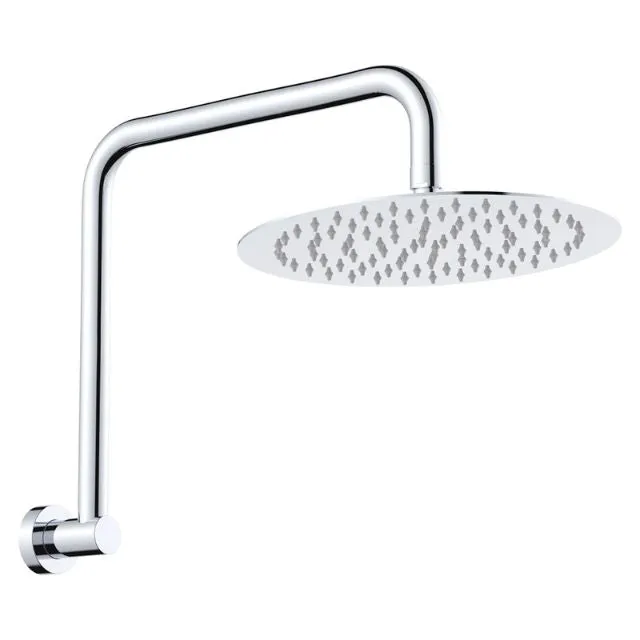 Fienza Kaya Gooseneck Shower Arm Set Chrome