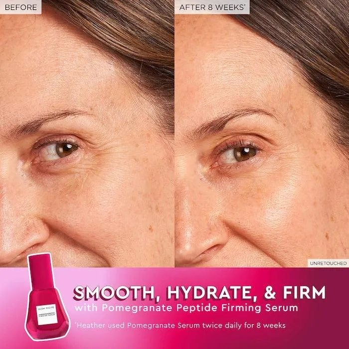 Glow recipe - Pomegranate Peptide Firming Serum