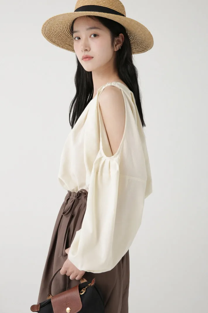 Halterneck Off-Shoulder Sunscreen Shirt & Long Sleeve Top