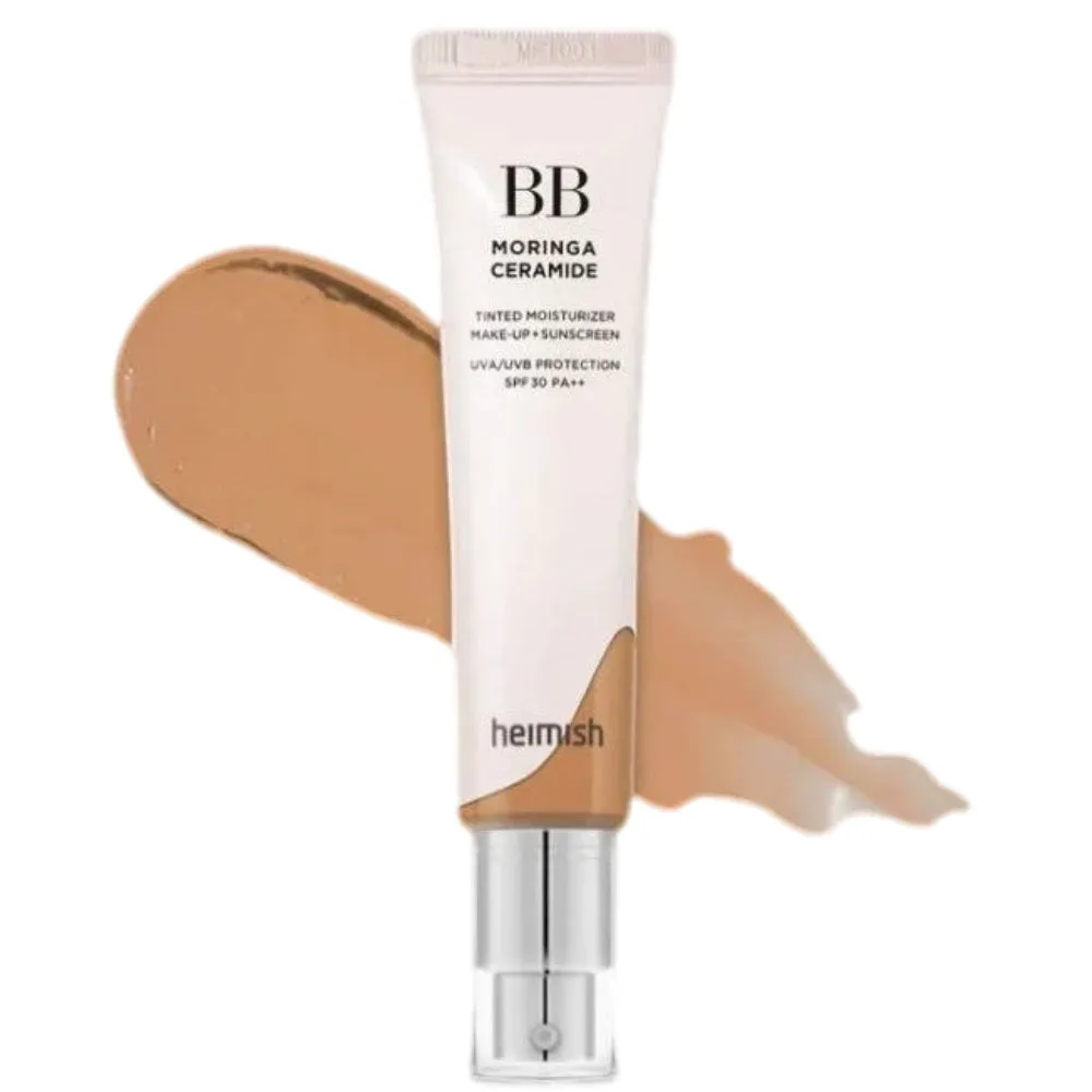 Heimish Moringa Ceramide BB Cream Tinted Moisturiser PA   SPF30 30g