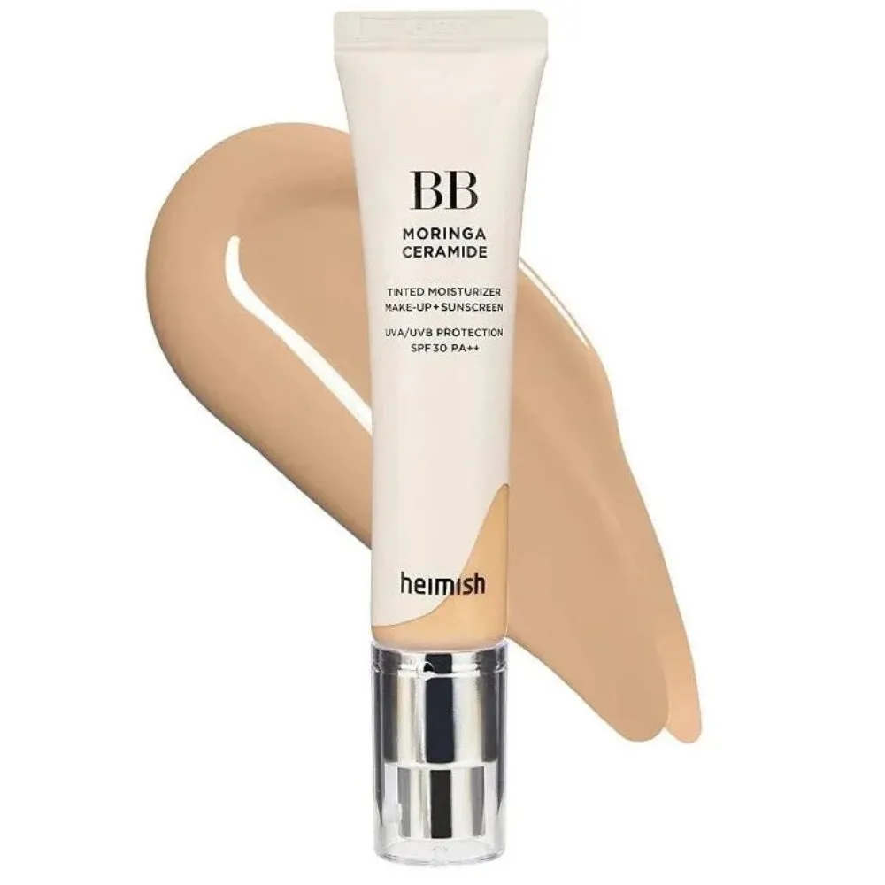 Heimish Moringa Ceramide BB Cream Tinted Moisturiser PA   SPF30 30g