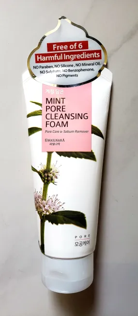 Kwailnara Mint Pore Cleansing Foam