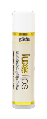 Luxelips - Moisturizing Beeswax-free Lip Balm- Plain