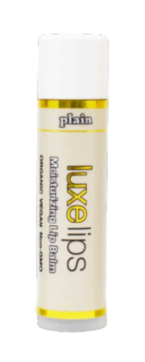 Luxelips - Moisturizing Beeswax-free Lip Balm- Plain
