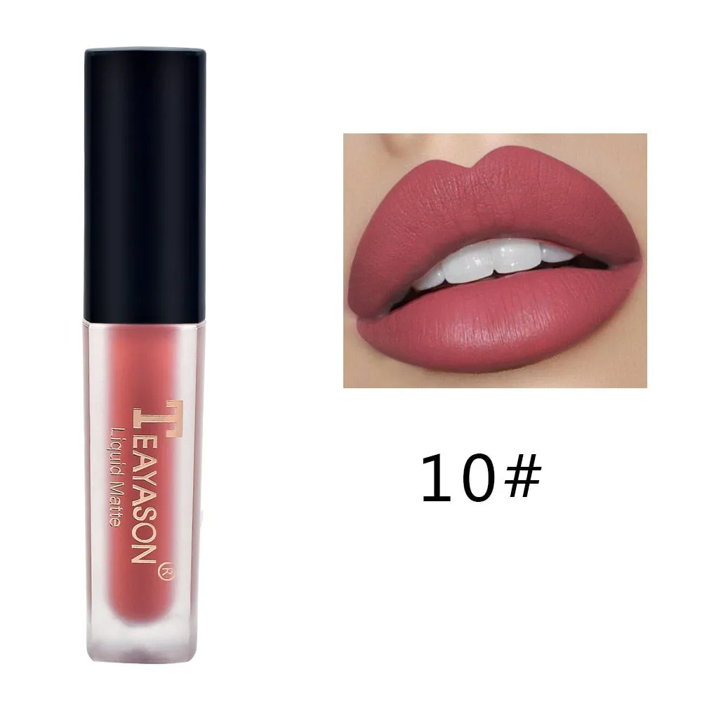 Moisturizing Nude Waterproof Velvet Matte Liquid Lip Gloss