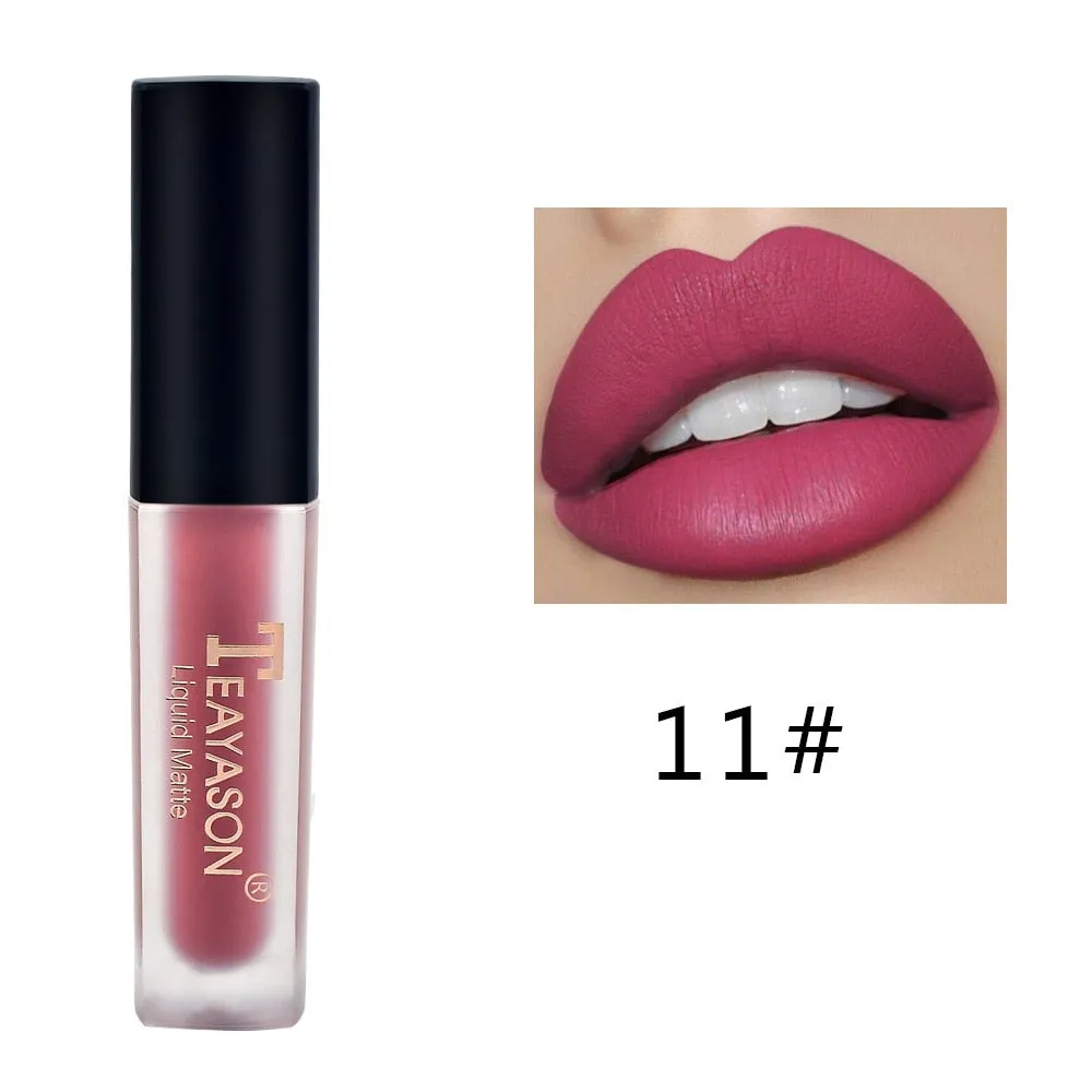 Moisturizing Nude Waterproof Velvet Matte Liquid Lip Gloss