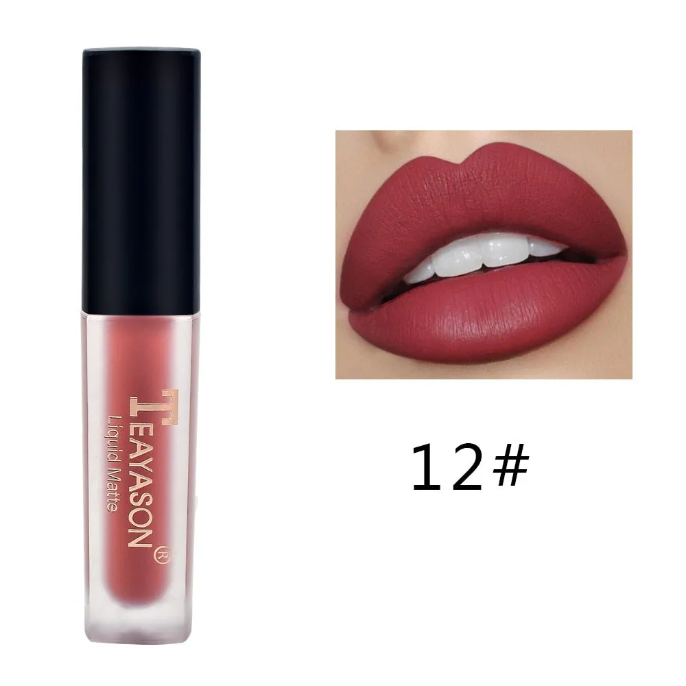 Moisturizing Nude Waterproof Velvet Matte Liquid Lip Gloss