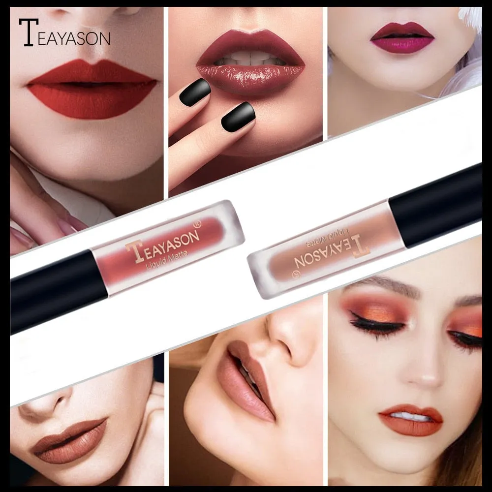 Moisturizing Nude Waterproof Velvet Matte Liquid Lip Gloss