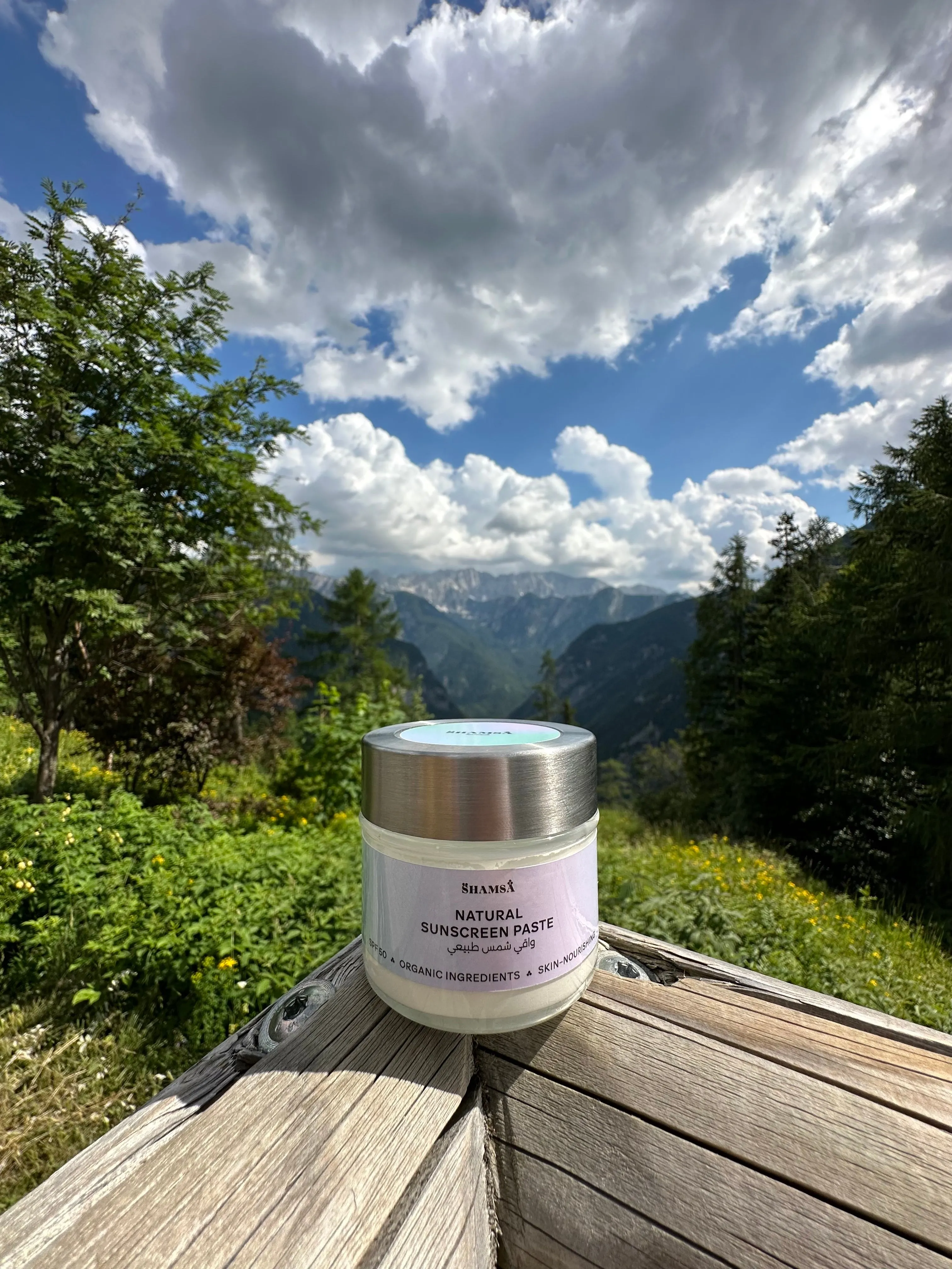 Natural Sunscreen Paste
