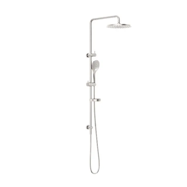 Nero Builder Project Twin Shower Brushed Nickel