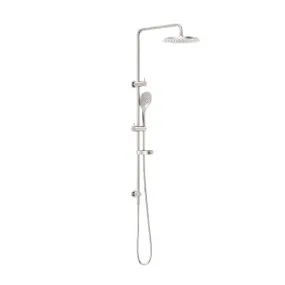 Nero Builder Project Twin Shower Brushed Nickel
