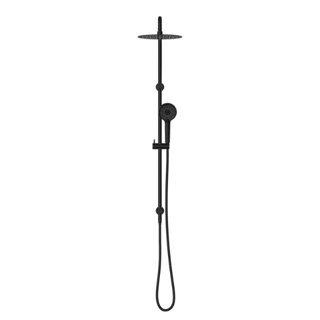 Nero Round Project Twin Shower 4 Star Rating Matte Black