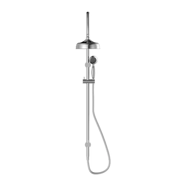 Nero York Twin Shower With Metal Hand Shower Chrome