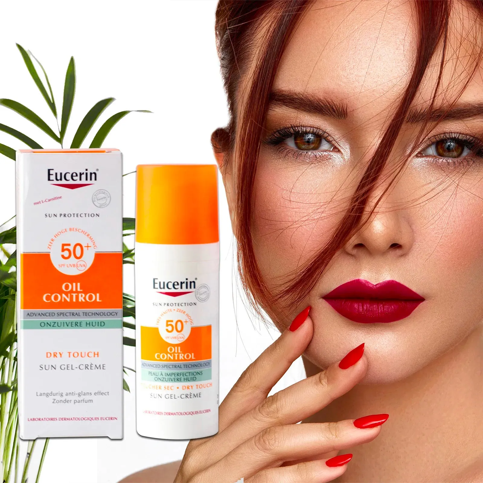 Oil Control Sunscreen for Oily and Acne-Prone Skin - Refreshing Face Sunscreen, 50ml