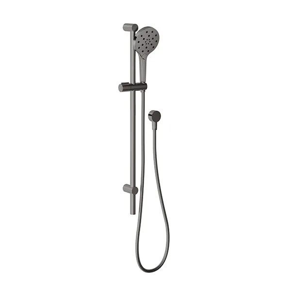 Phoenix Tapware Ormond Rail Shower Brushed Carbon