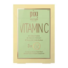 Pixi Brightening & Firming Vitamin-C Sheet Face Mask (x3)