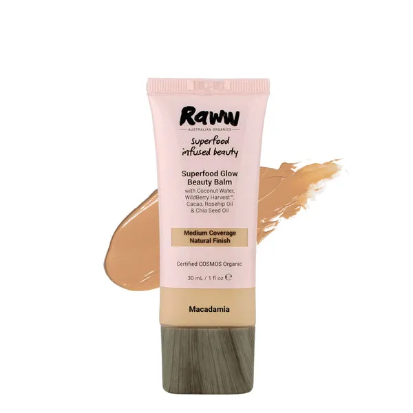 RAWW Superfood Glow Beauty Balm Cream Macadamia 30ml