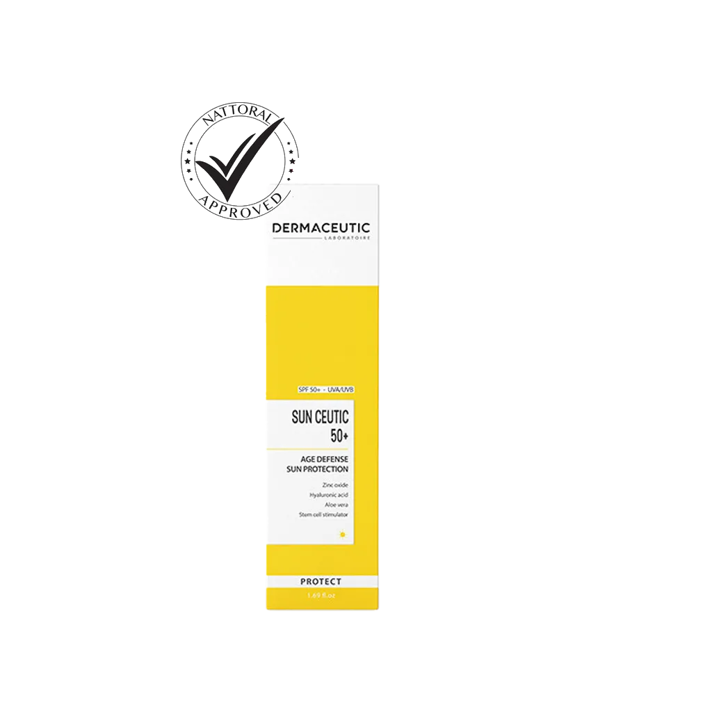 Sun Ceutic Age defense sun protection SFP50  Physical Sunscreen - 50ml- Dermaceutic
