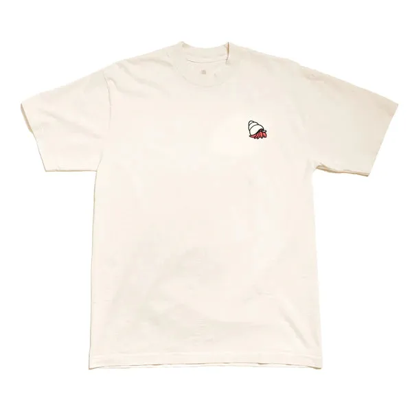 The Quiet Life Smoking Crab T-Shirt - Cream