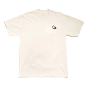 The Quiet Life Smoking Crab T-Shirt - Cream