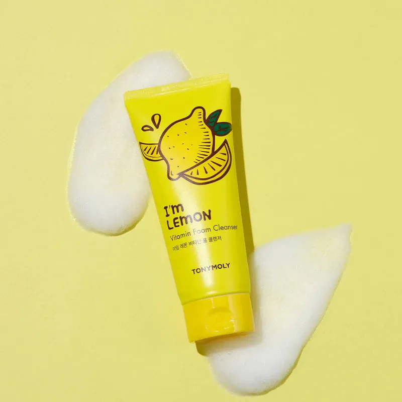 TONYMOLY I'M LEMON FOAM CLEANSER غسول رغوي بالليمون