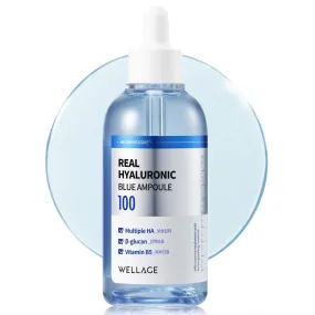 WELLAGE Real Hyaluronic Blue Ampoule 100 100ml