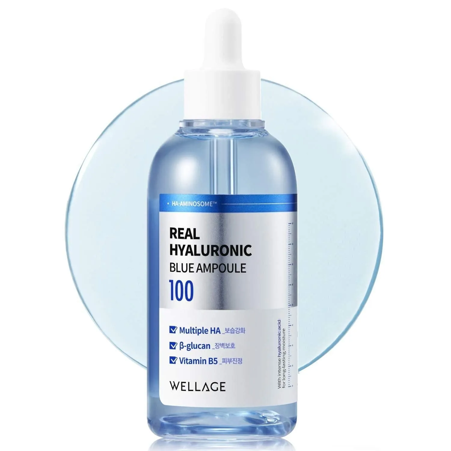 WELLAGE Real Hyaluronic Blue Ampoule 100 100ml