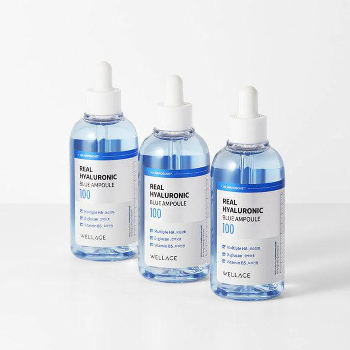 WELLAGE Real Hyaluronic Blue Ampoule 100 100ml